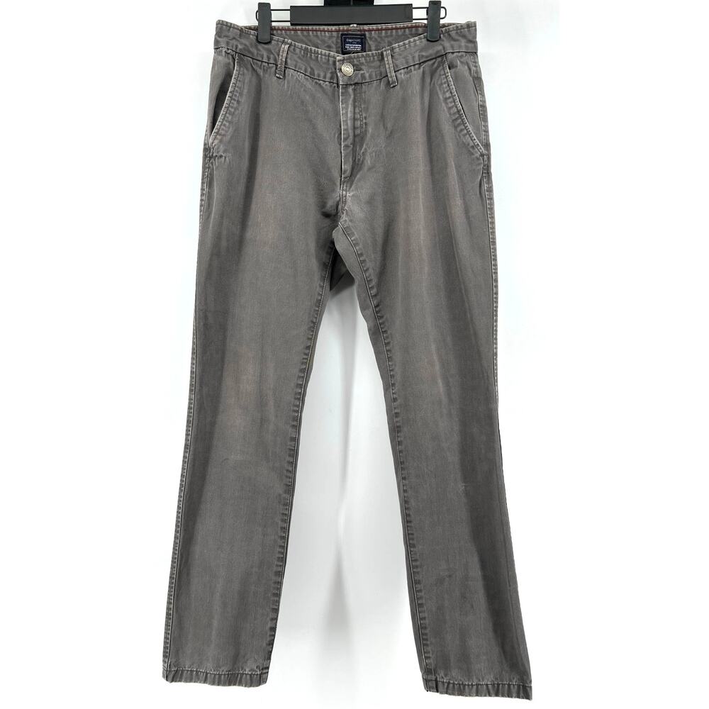GapKHAKI Lived In Tappered Khaki in Gray Men's 32x34